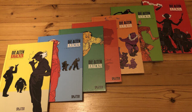 Rebellische Graphic Novel Reihe: „Die alten Knacker“